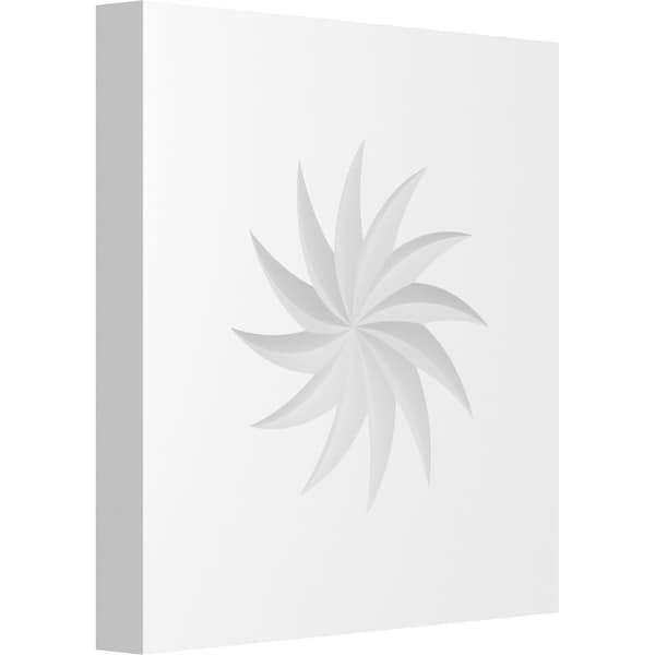 Ekena Millwork Standard Sedgwick Spiral Rosette With Square Edge, 7"W x 7"H x 3/4"P ROSP070X070X075SDG12 - main